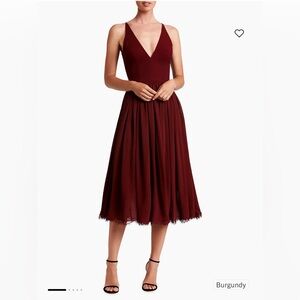 Dress the Population Alicia Chiffon Fit & Flare Dress